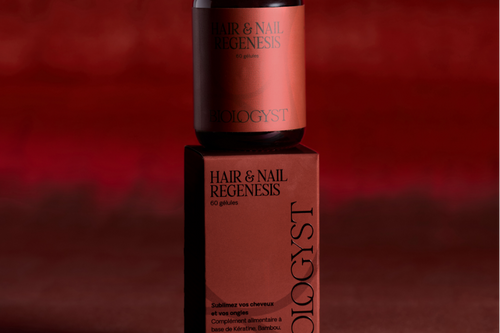 Flacon et étui Hair & Nail Regenesis de Biologyst