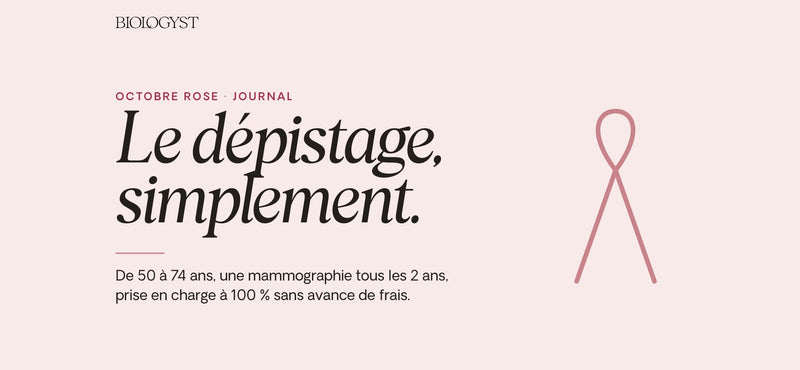 Octobre rose : le dépistage du cancer du sein, simplement