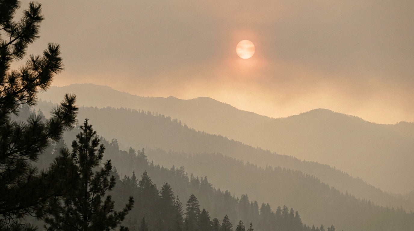 Feux de forêt et particules fines : comment se protéger